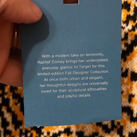 Rachel Comey X Target Animal Print Crewneck Pullover Sweater Size Small NWT - Picture 5 of 8